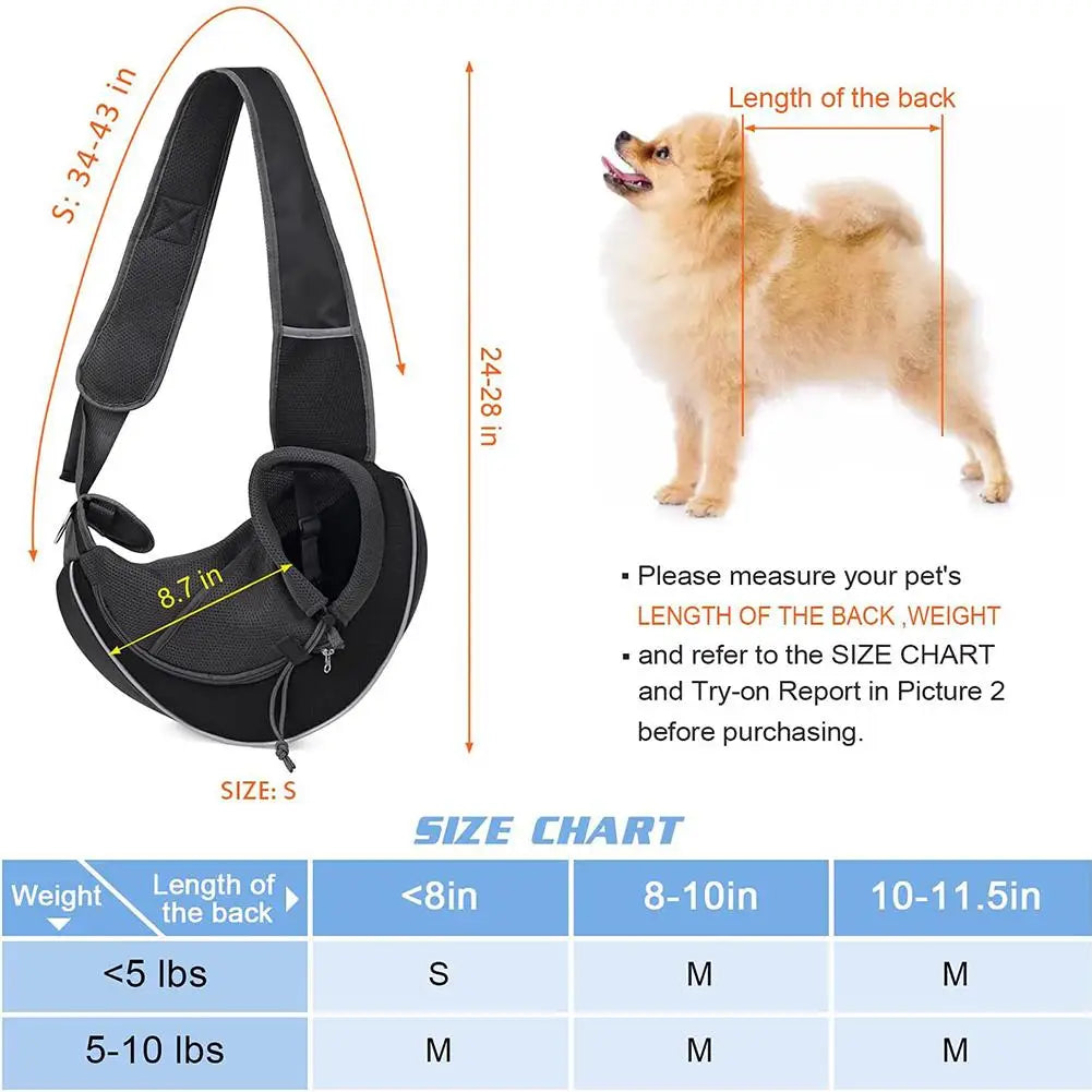 Pet Carrying Bag Sling Carrier