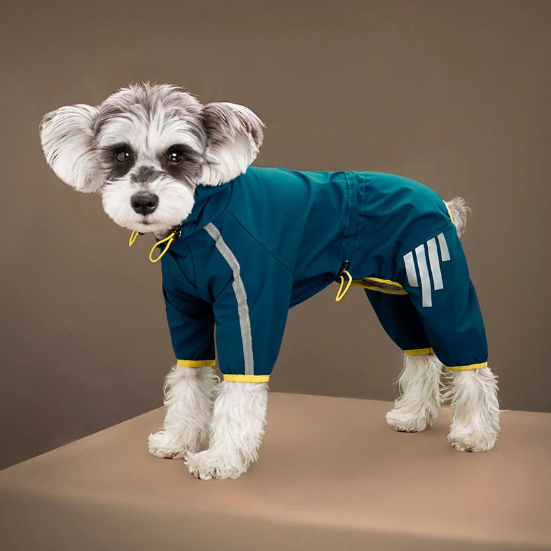 Waterproof Reflective Raincoat (Small, Medium Dogs )