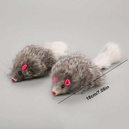 Plush Mouse Cat Toys