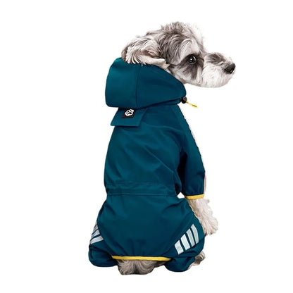 Waterproof Reflective Raincoat (Small, Medium Dogs )